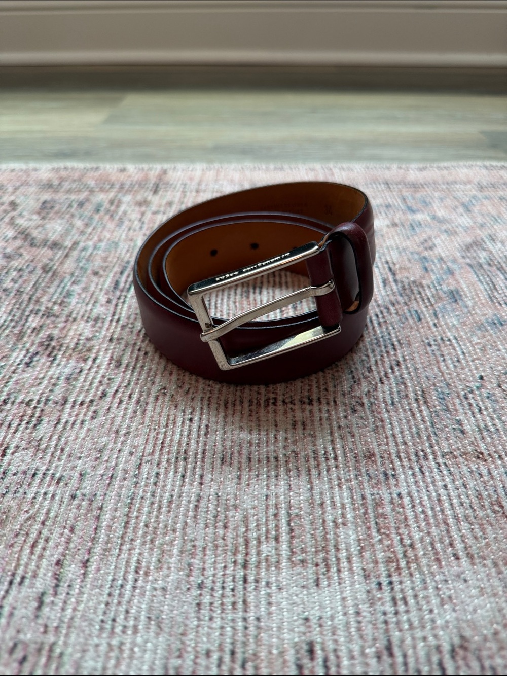 Ermengildo Zegna Leather Belt